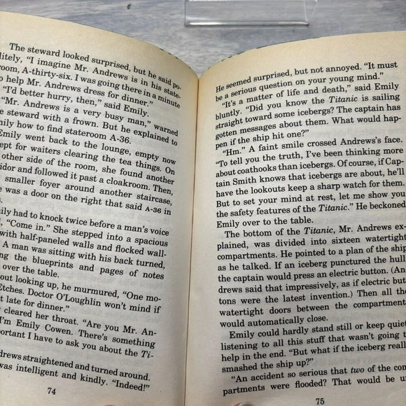 Back to the Titanic! by Beatrice Gormley (1994, Library Binding) - Picture 5 of 5